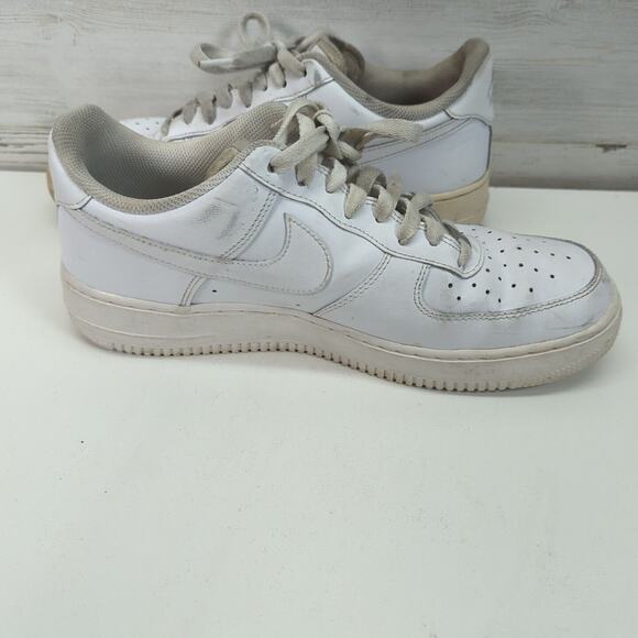 Nike Air Force 1‎ Low Triple White Womens Shoes DD8959-100 Size 11 - Picture 6 of 12